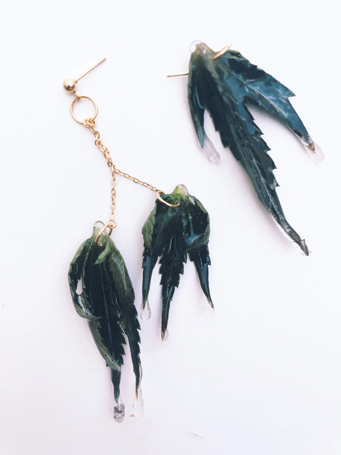 Aretes De Hoja - Canna Leaf Earrings(Second Release-SOLD OUT) Ranchera Familia