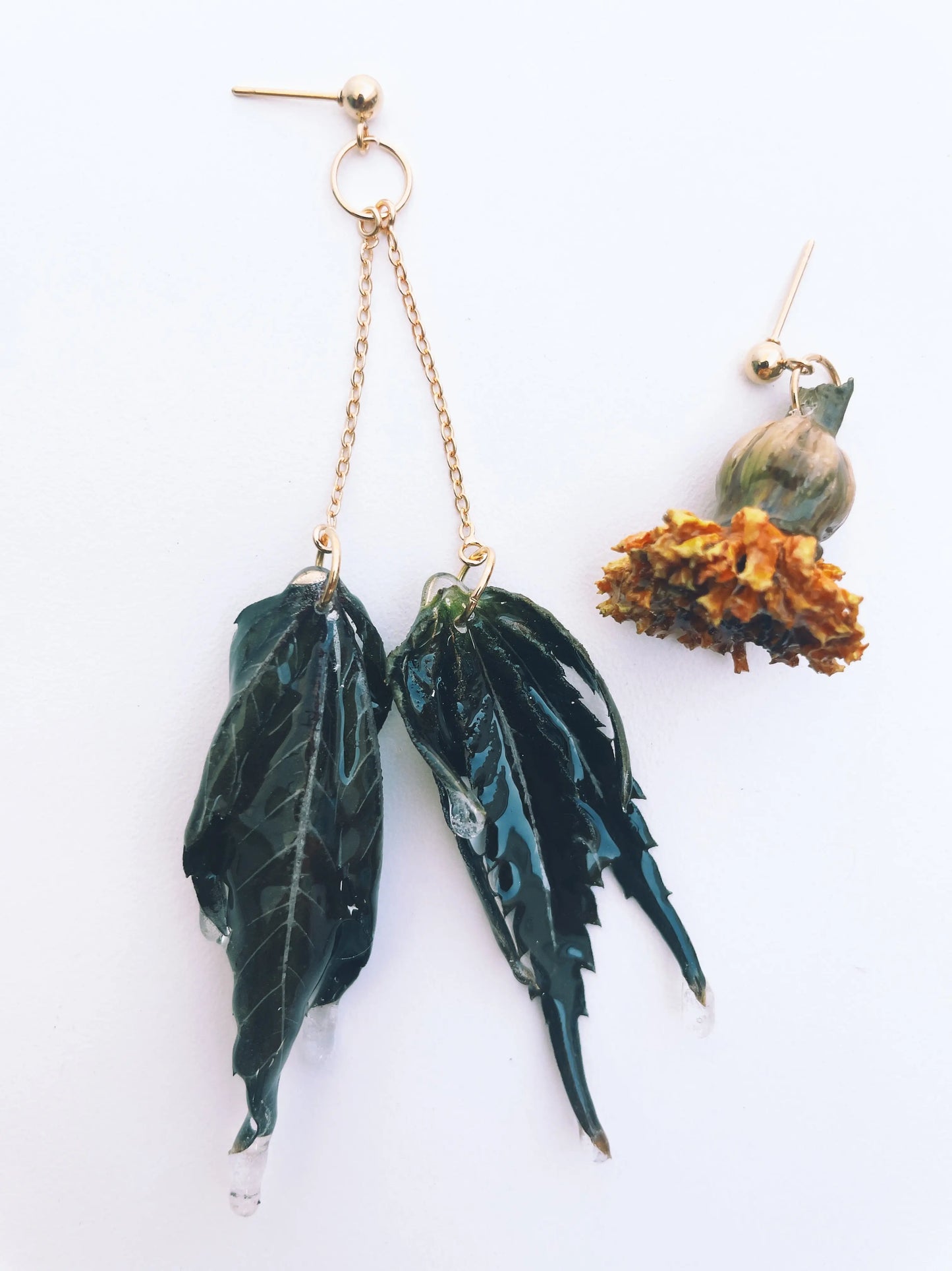 Aretes De Hoja - Canna Leaf Earrings(Second Release-SOLD OUT) Ranchera Familia