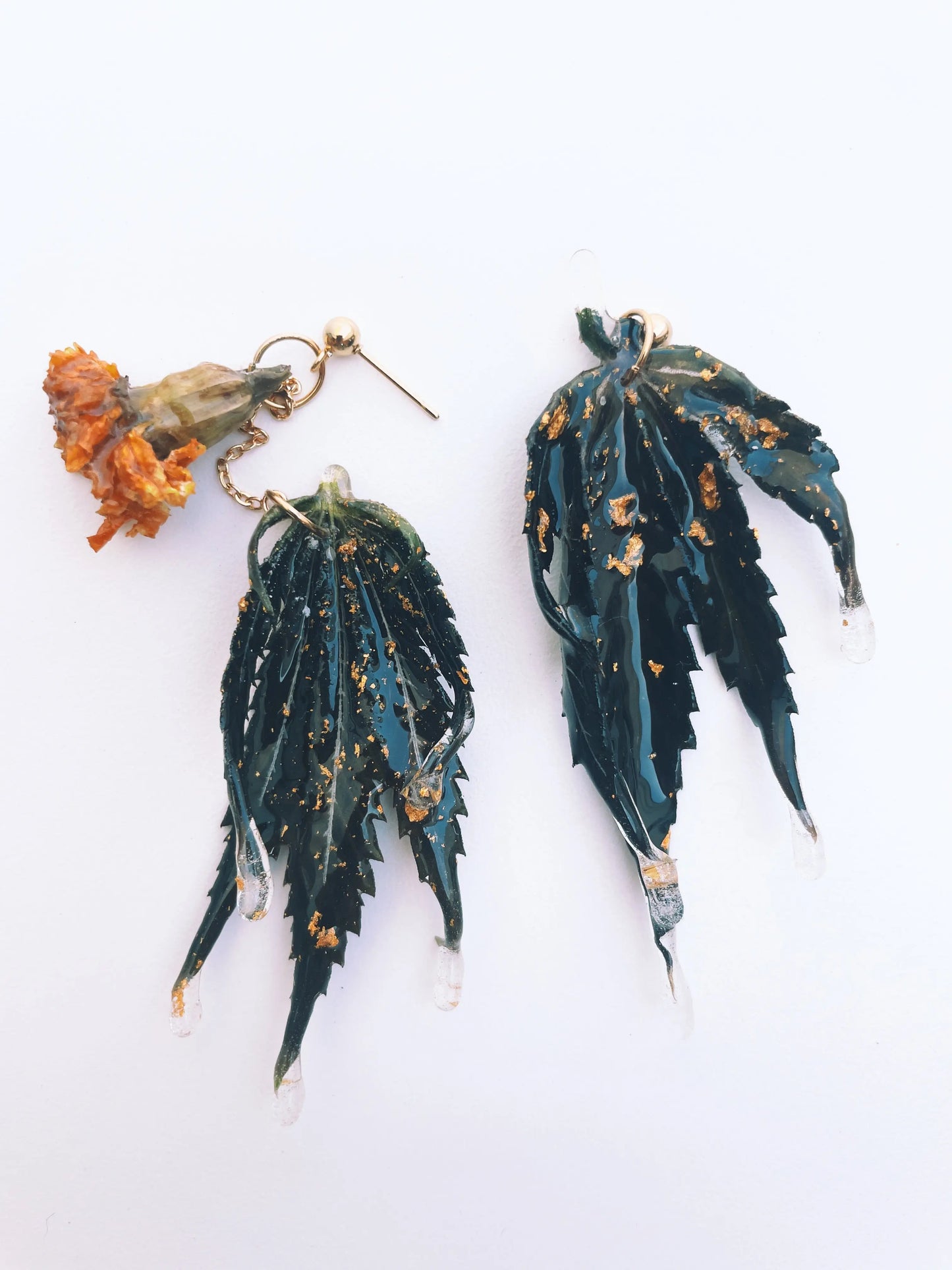 Aretes De Hoja - Canna Leaf Earrings(Second Release-SOLD OUT) Ranchera Familia