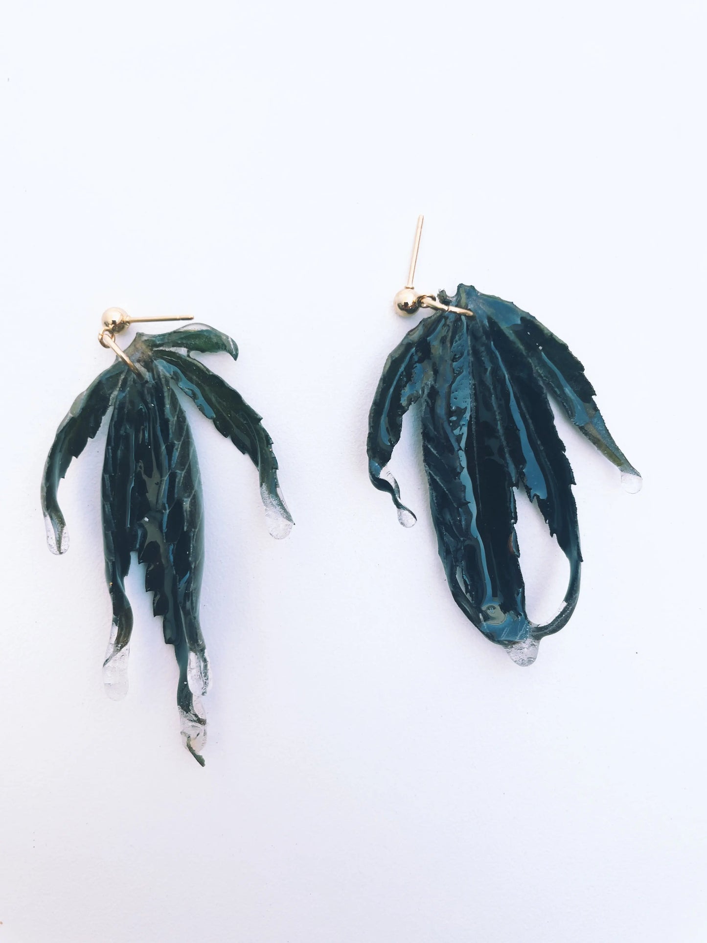 Aretes De Hoja - Canna Leaf Earrings(Second Release-SOLD OUT) Ranchera Familia
