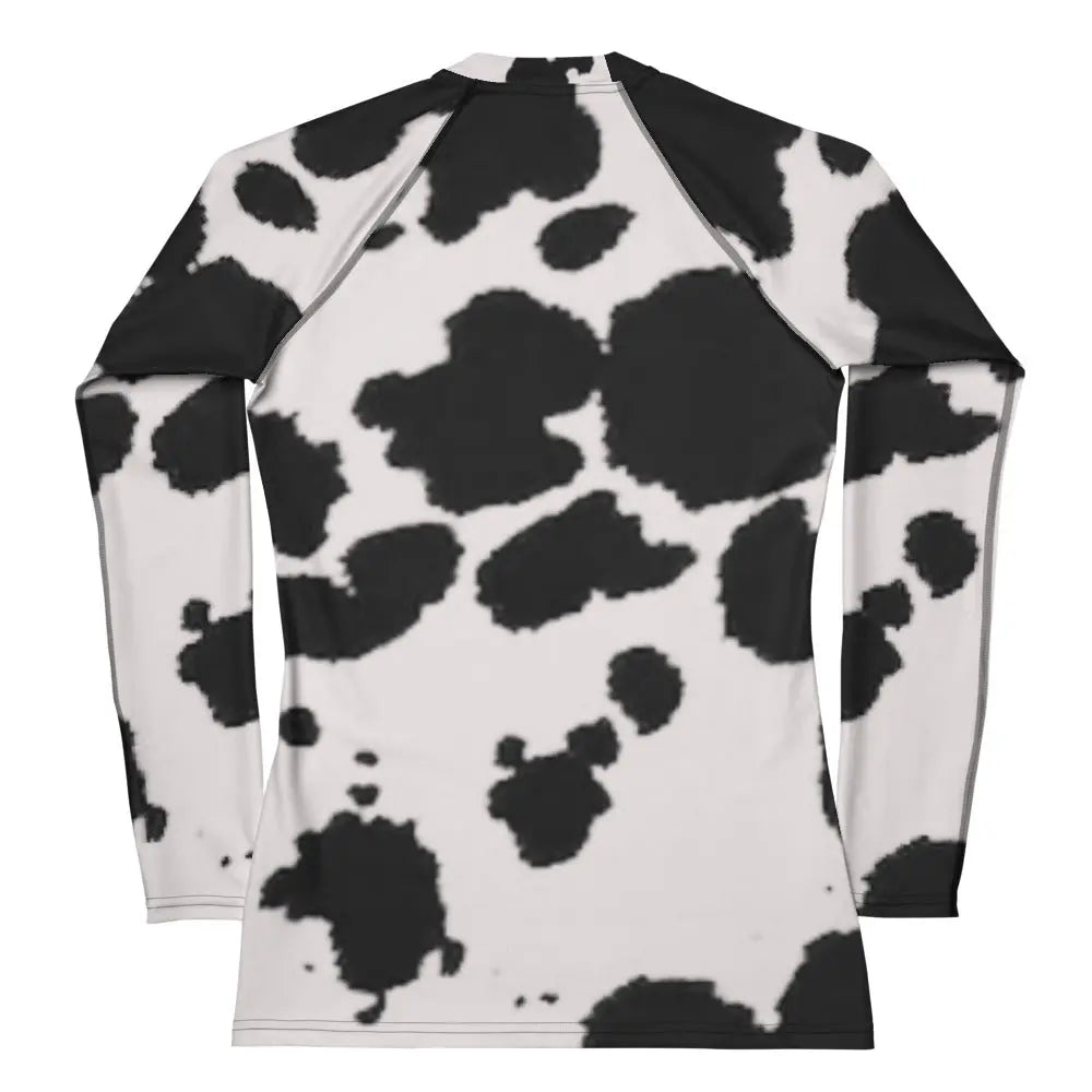Bow Chicka Cow Wow Ranchera Womens Rash Guard Ranchera Familia