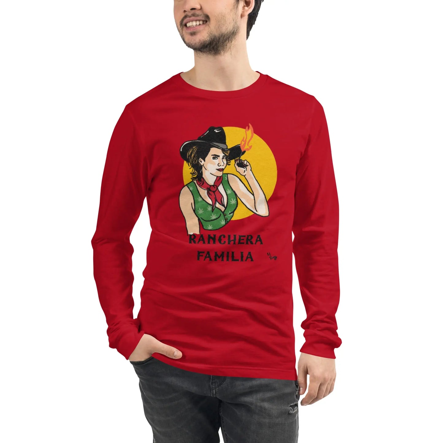 Ranchera Mami Unisex Long Sleeve Tee Ranchera Familia