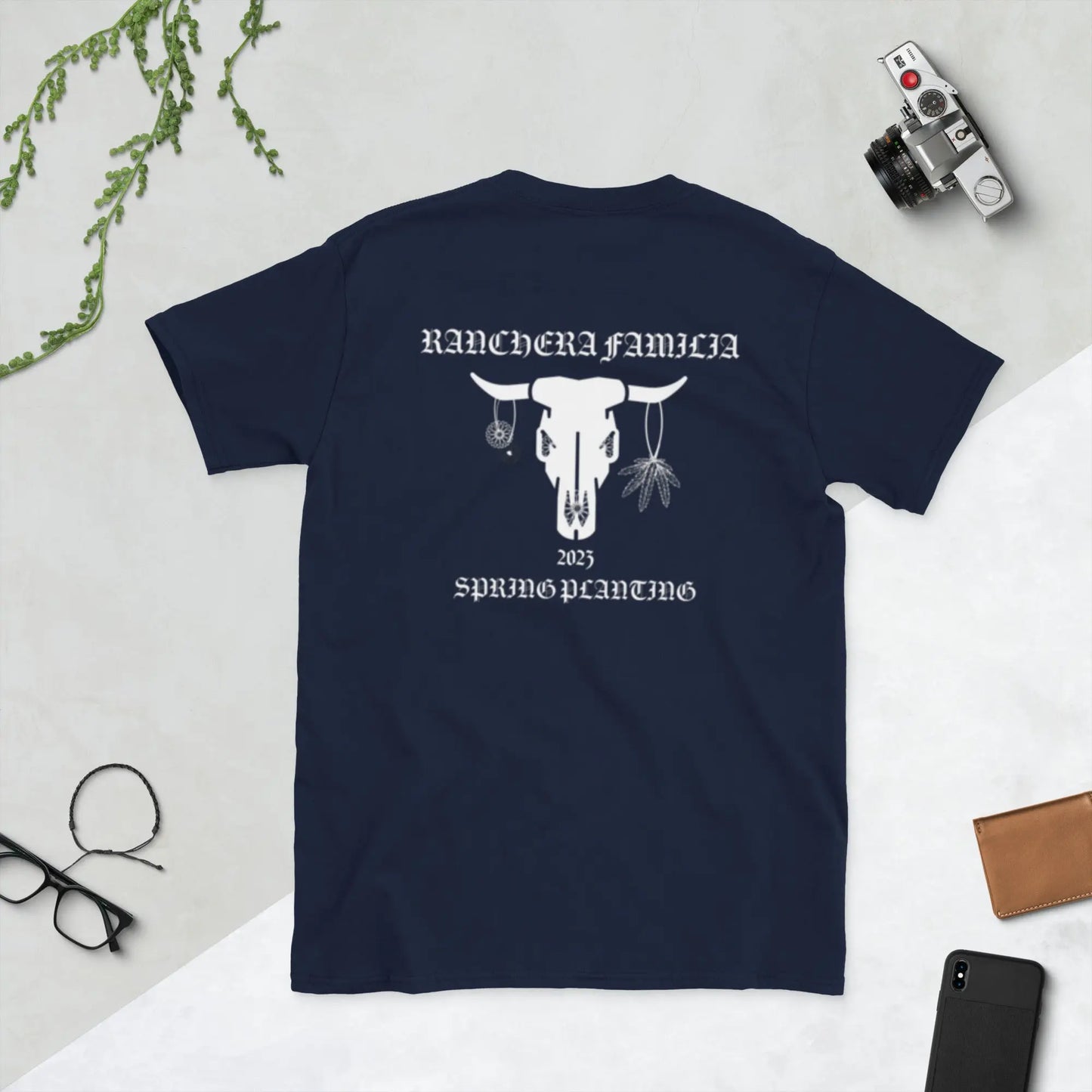 Team Ranchera 2023 Planting Short-Sleeve Unisex T-Shirt Ranchera Familia