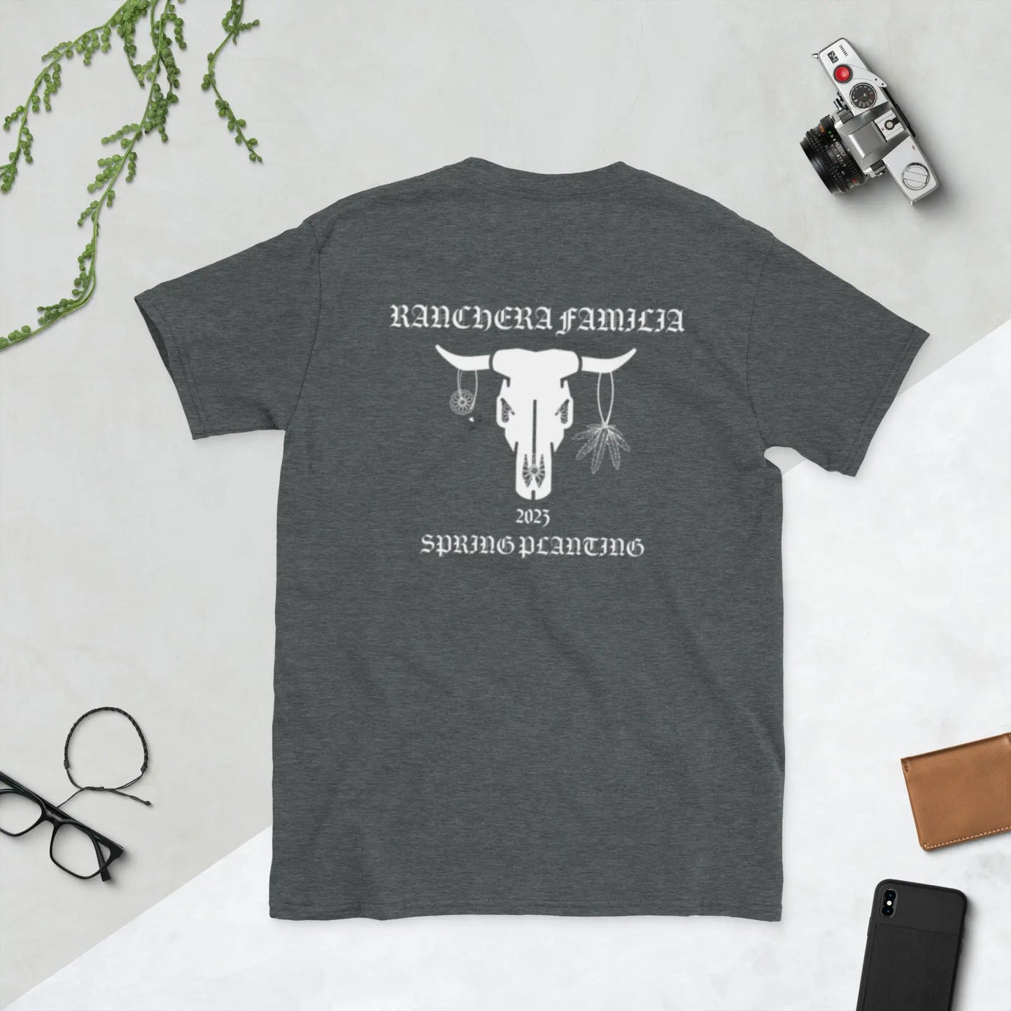 Team Ranchera 2023 Planting Short-Sleeve Unisex T-Shirt Ranchera Familia