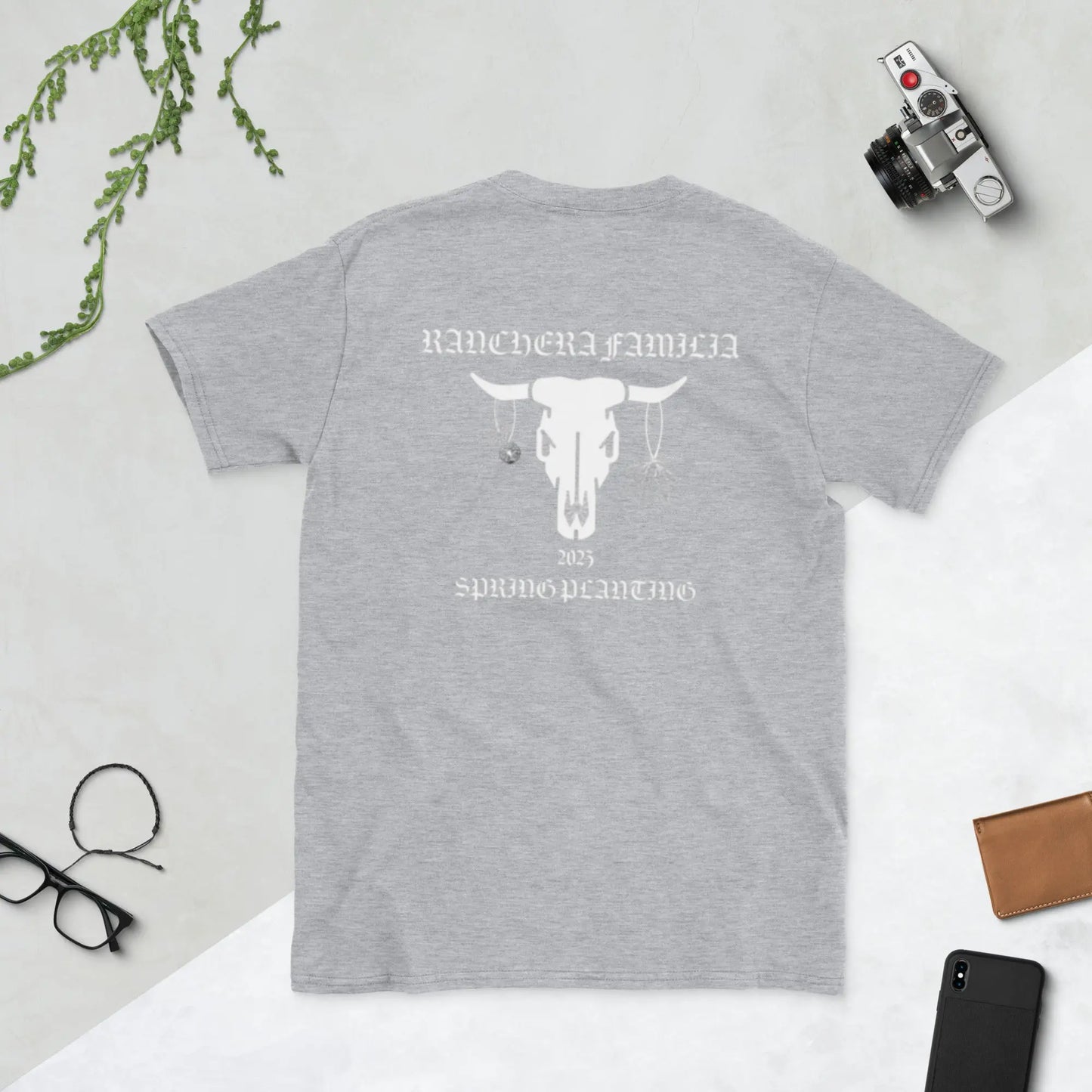 Team Ranchera 2023 Planting Short-Sleeve Unisex T-Shirt Ranchera Familia