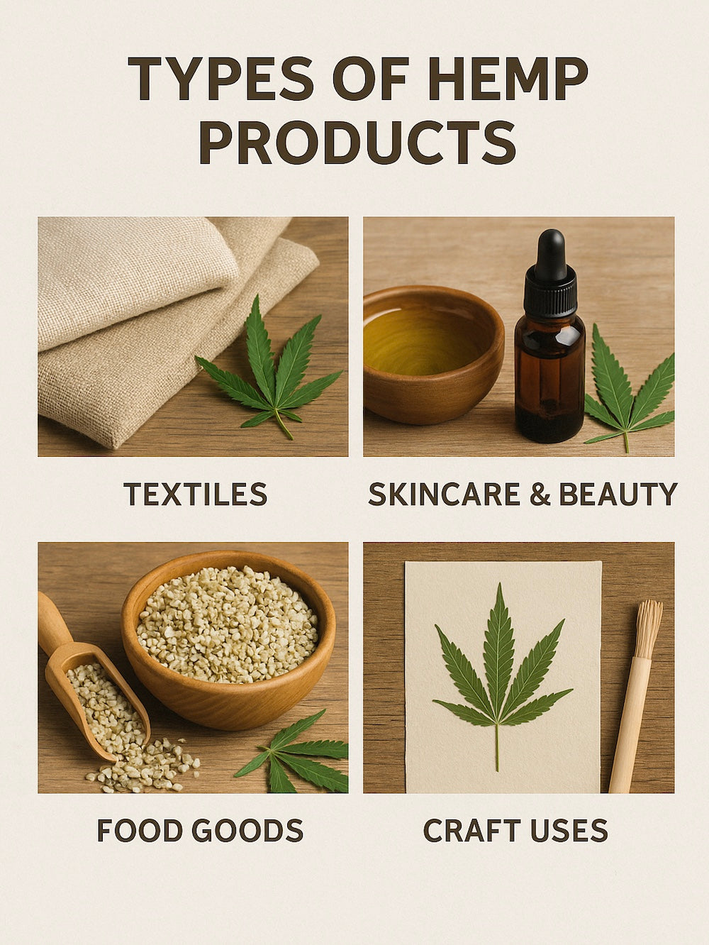 Different Types of Hemp Products Explained for Consumers