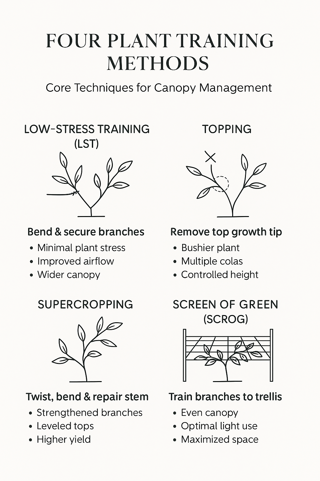 Understanding Plant Training: Four Core Methods for Building a Strong ...