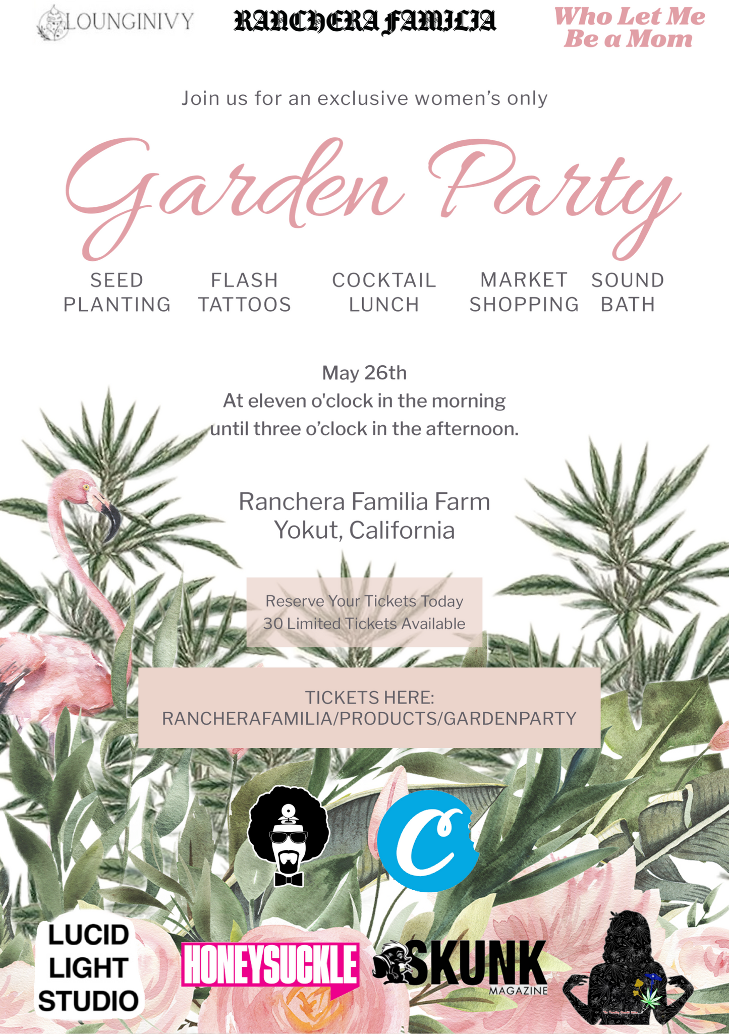 Garden Party Ranchera Familia