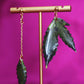 Aretes De Hoja - Canna Leaf Earrings Ranchera Familia