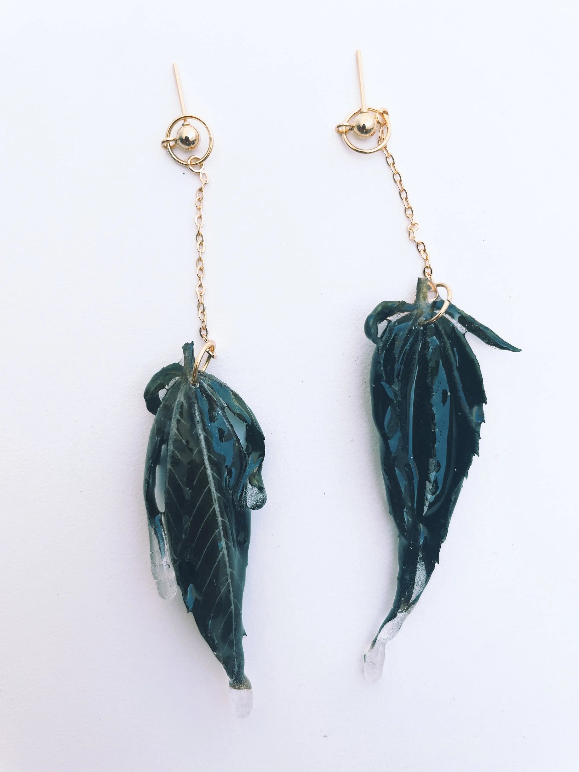 Aretes De Hoja - Canna Leaf Earrings(Second Release-SOLD OUT) Ranchera Familia