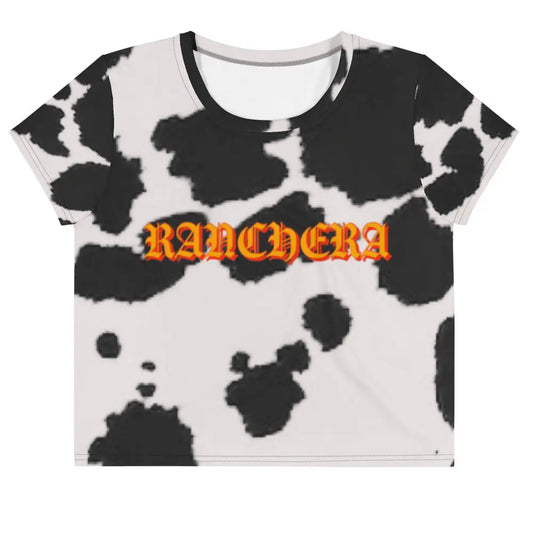 Bow Chicka Cow Wow Ranchera Crop Top Ranchera Familia