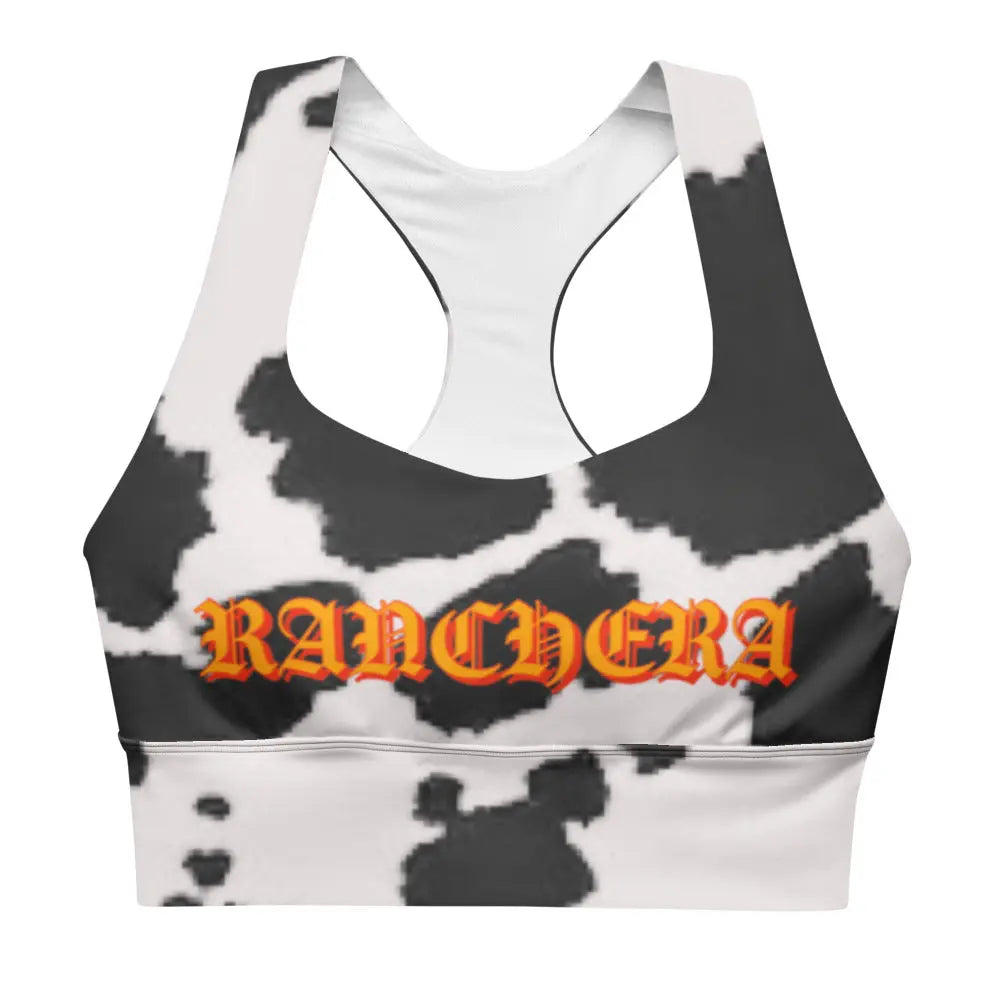 Bow Chicka Cow Wow Ranchera Sports Bra Ranchera Familia