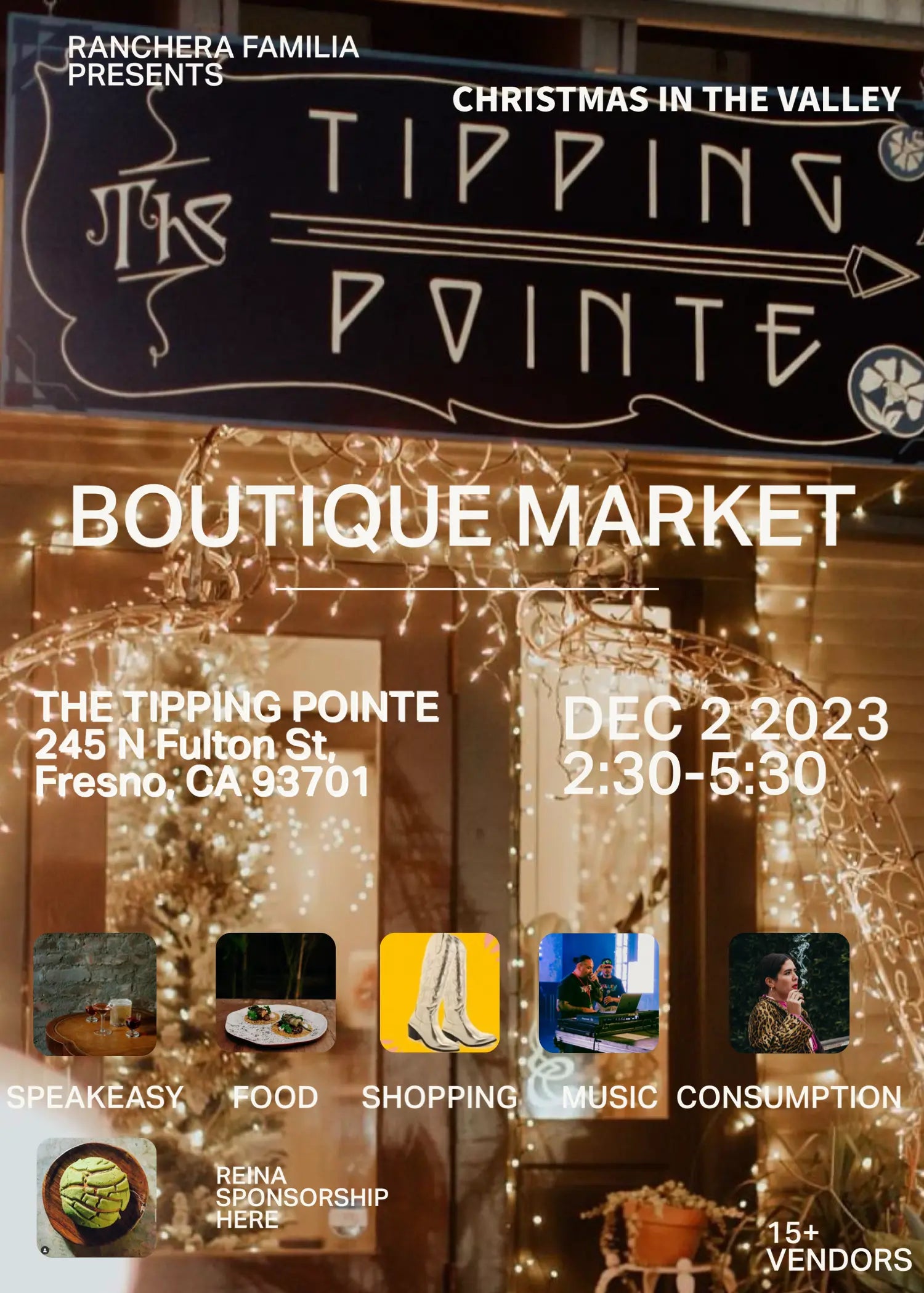 Christmas In The Valley Boutique Market Ranchera Familia