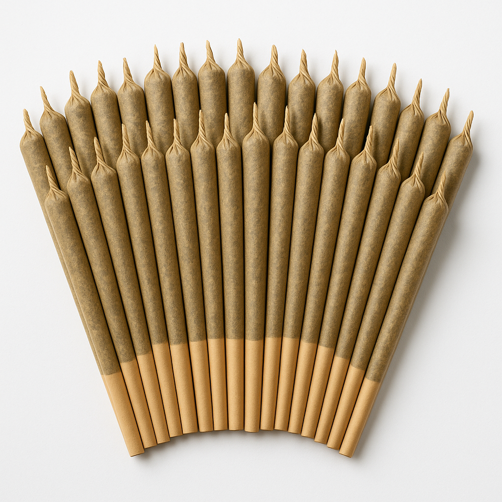 CBD Pre-Roll Party Pack – Full Flower 1g Cones (Single Strain or Trio) The Botanical Joint