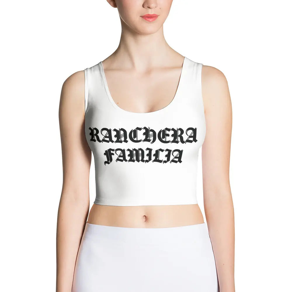 RANCHERA FAMILIA SLEEVELESS CROP TOP TBJ