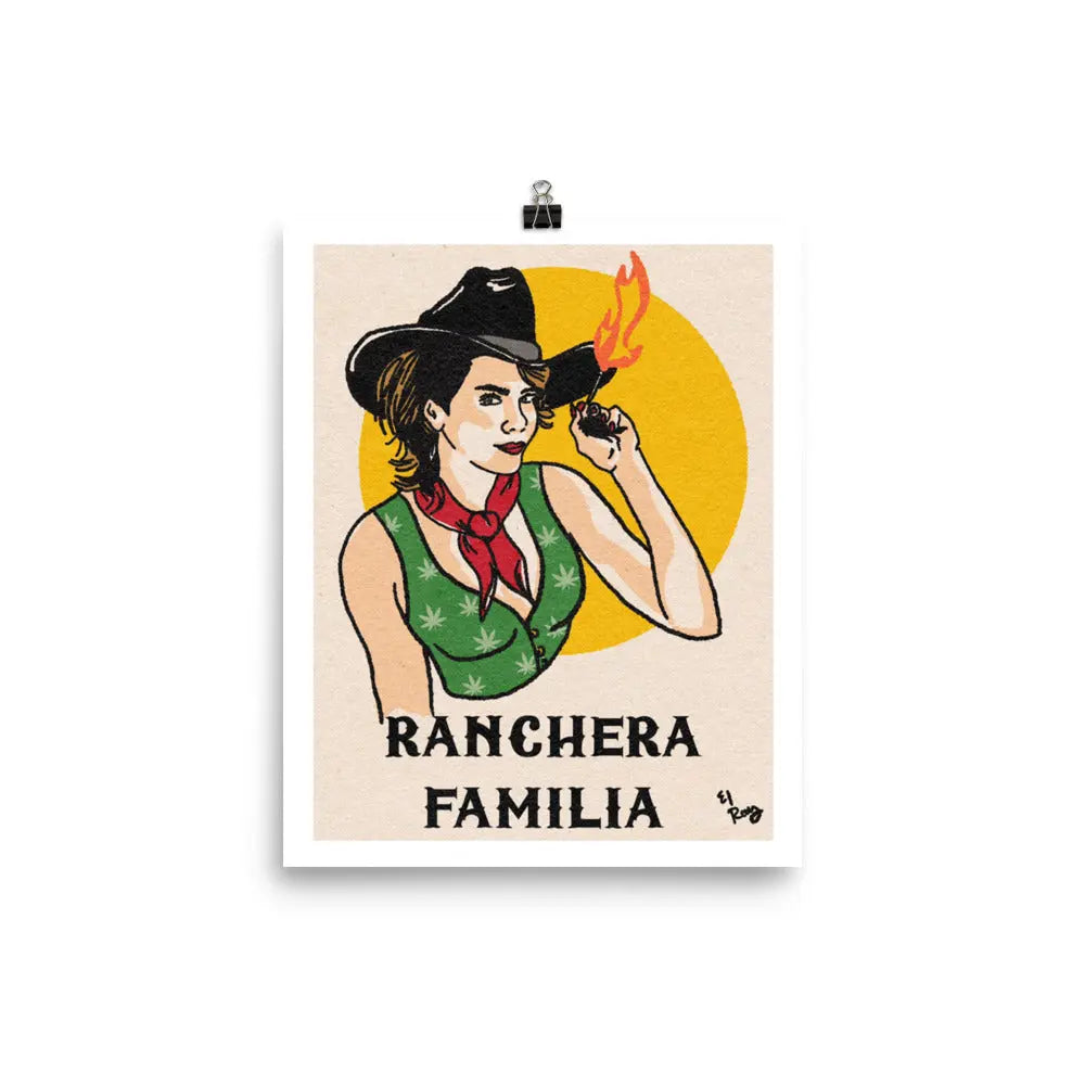 Ranchera Mami - El Ray Poster Ranchera Familia