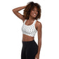 Ranchera Marigold Skull Padded Sports Bra Ranchera Familia