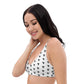 Ranchera Marigold Skull Recycled padded bikini top Ranchera Familia