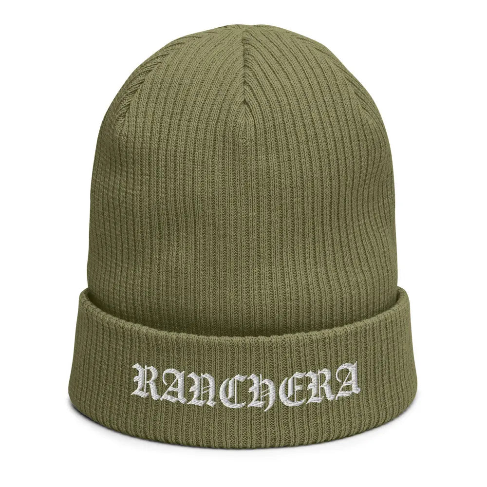 Ranchera Organic Ribbed Beanie Ranchera Familia