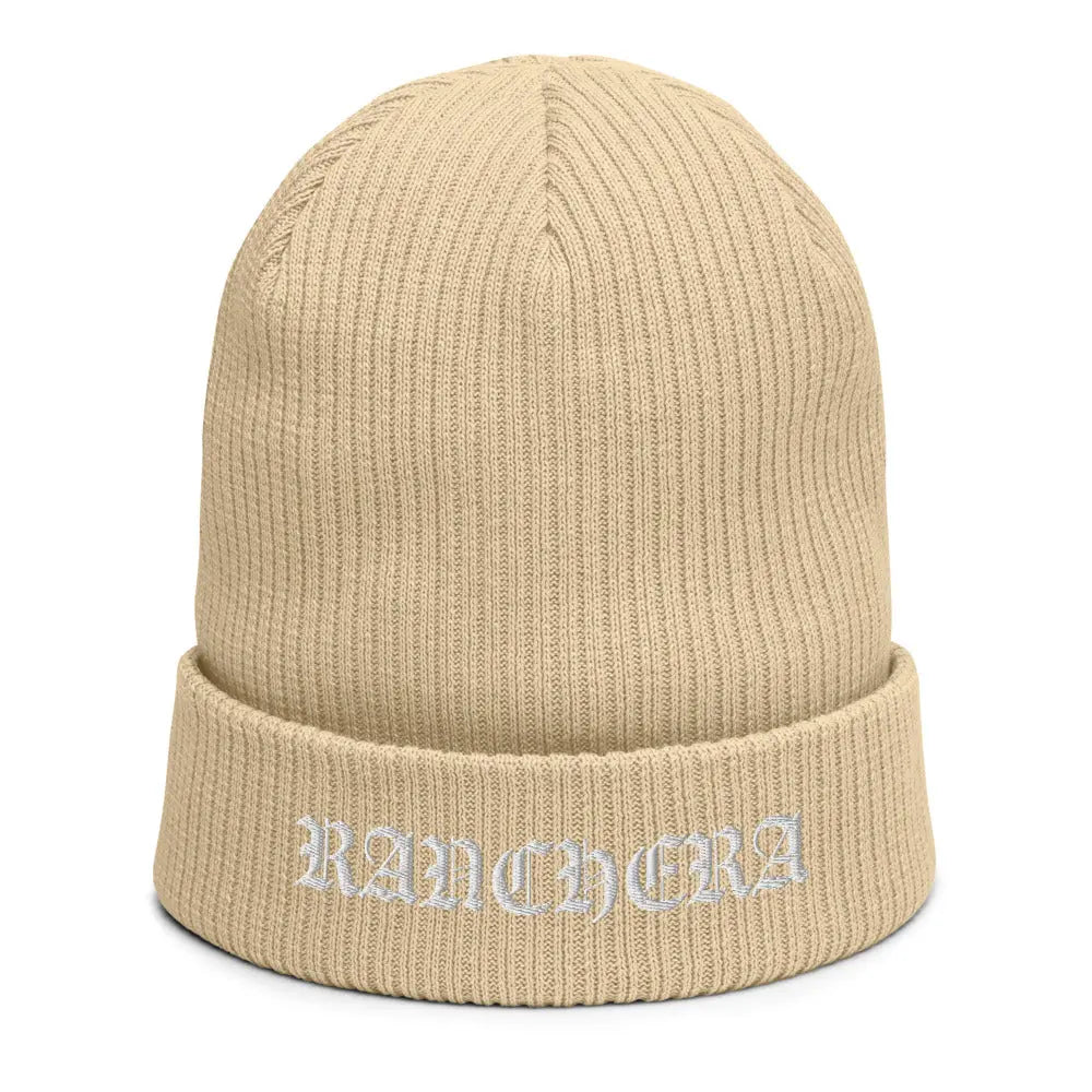 Ranchera Organic Ribbed Beanie Ranchera Familia